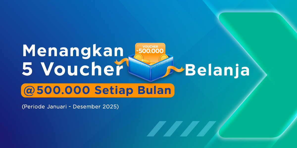 Menangkan 14 voucher belanja, 4 smartwatch dan 2 TV 55inch!